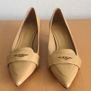 Tory Burch Bronson 35mm Leather Kitten Heels